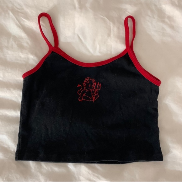 Rare Brandy Cropped Tank - Picture 1 of 3